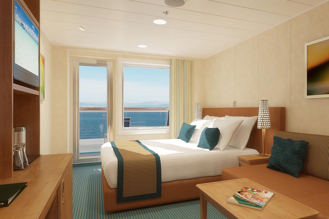 Carnival Breeze Dış kabin Balkonlu Carnival Breeze Dış kabin Balkonlu